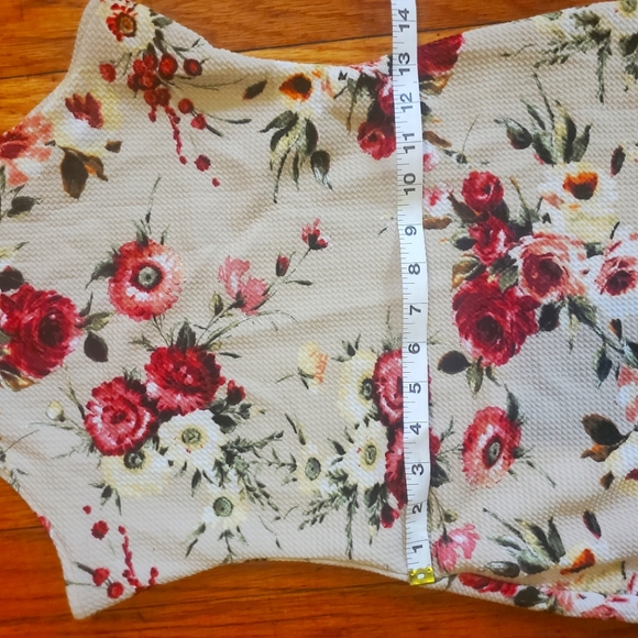Midi Dress Floral Print - Picture 3 of 5